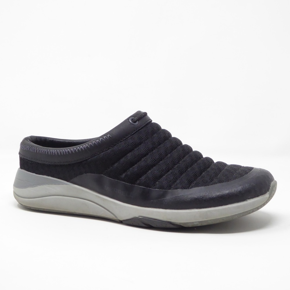 Merrell Womens Applaud Chill Slipper Slip On Shoes Size 6.5 Black J02298